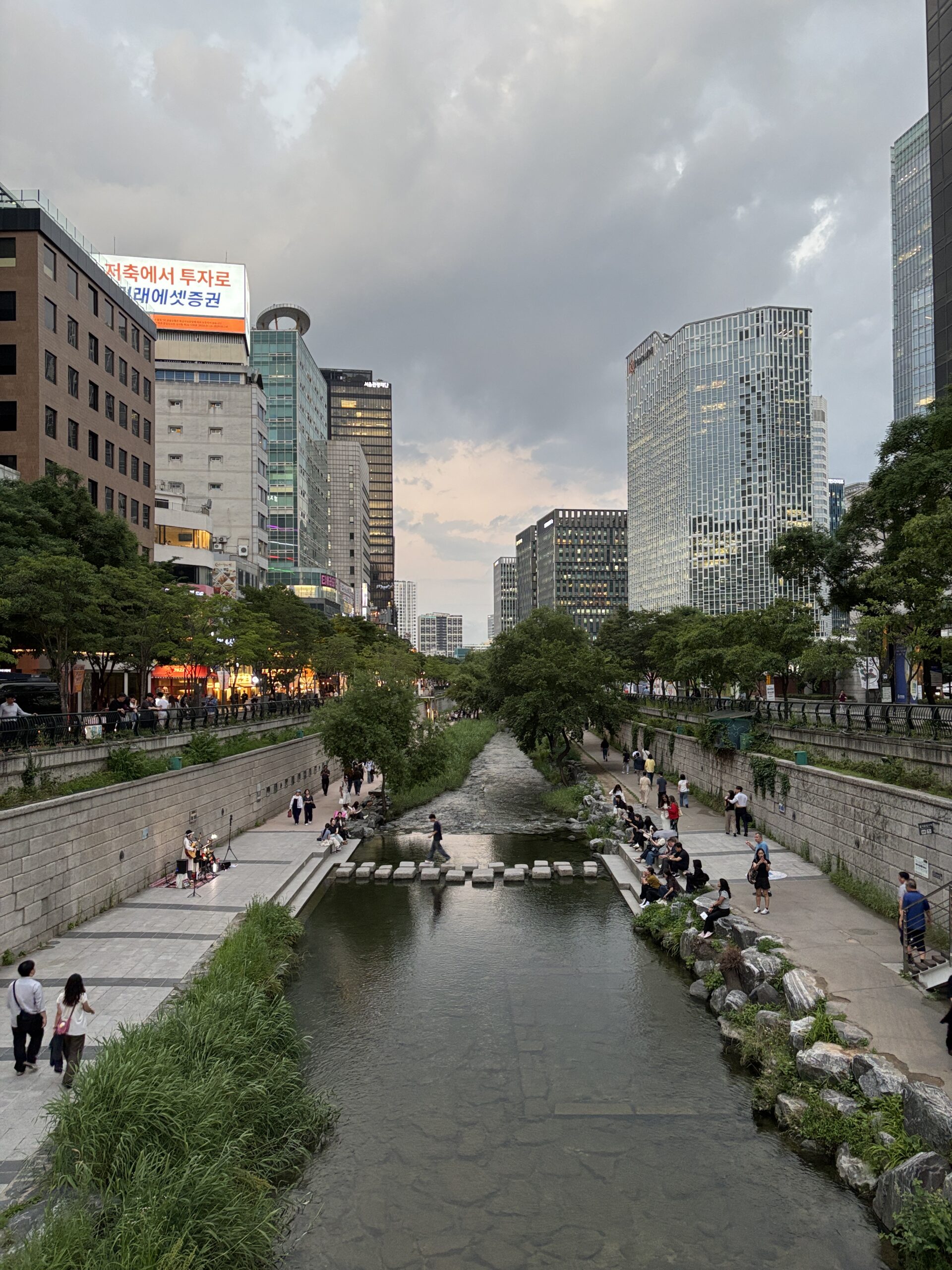 Ankunft in Seoul